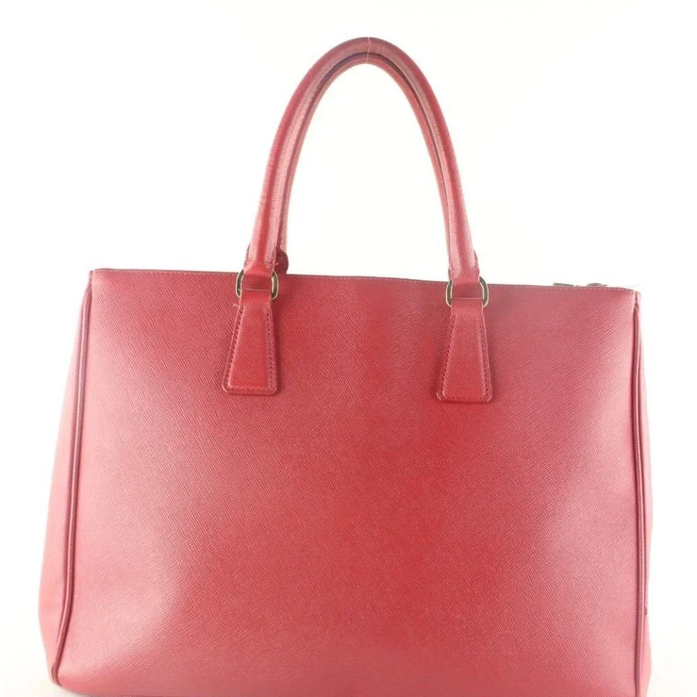 Prada red saffiano